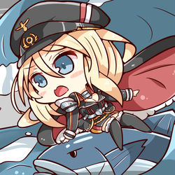 This is a pixiv picture whose title is ノリノリビスマルクさん.