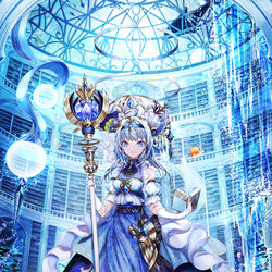 This is a pixiv picture whose title is 深海図書館.