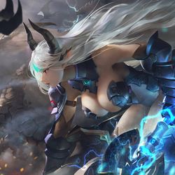 This is a pixiv picture whose title is Epic7 Splash art.