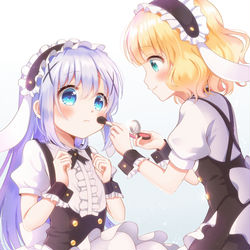 This is a pixiv picture whose title is 初めてのお化粧.