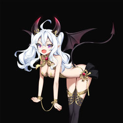 This is a pixiv picture whose title is 悪魔.