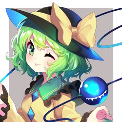 This is a pixiv picture whose title is こいしちゃん.