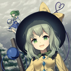 This is a pixiv picture whose title is こいしちゃん.