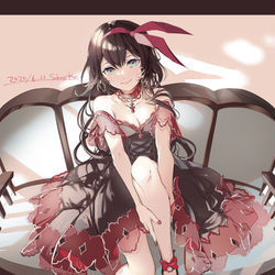 This is a pixiv picture whose title is 赫.