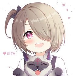 This is a pixiv picture whose title is リタ（幼）.
