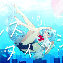 This is a pixiv picture whose title is ダンスフィッシュ.