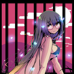 This is a pixiv picture whose title is ちょっとオルタな水着刑部姫.