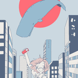 This is a pixiv picture whose title is 穴場.