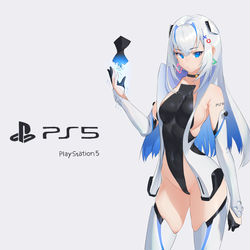 This is a pixiv picture whose title is PS5ちゃん.