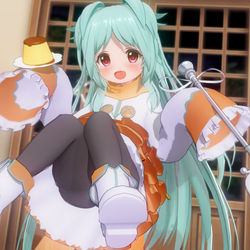 This is a pixiv picture whose title is お前もプリンにしてやるの.
