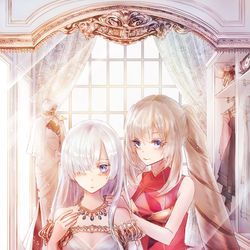 This is a pixiv picture whose title is お姫様のドレッサー.
