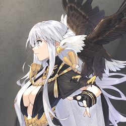 This is a pixiv picture whose title is 英雄.