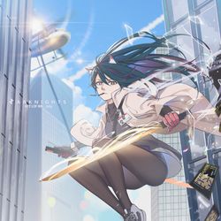 This is a pixiv picture whose title is 德克萨萨斯.