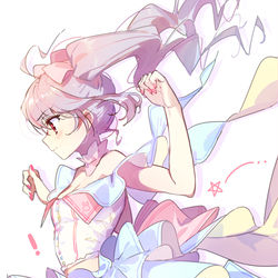 This is a pixiv picture whose title is 駆けつけアイドル.