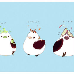 This is a pixiv picture whose title is ひややっこどり.
