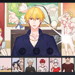 This is a pixiv picture whose title is 会議を始めるぞ.
