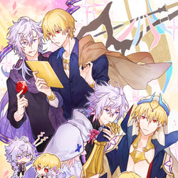This is a pixiv picture whose title is FGOログ４.