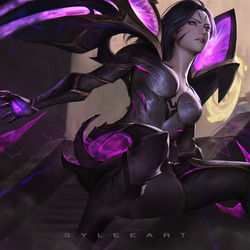 This is a pixiv picture whose title is kaisa fanart :D.