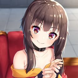 This is a pixiv picture whose title is めぐみん.