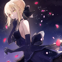 This is a pixiv picture whose title is 宵闇の星.