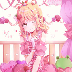 This is a pixiv picture whose title is 鞠莉ちゃんお誕生日おめでとう！！！！！.