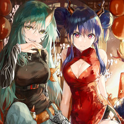 This is a pixiv picture whose title is Lungmen.