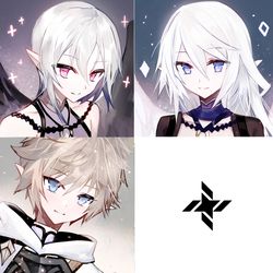 This is a pixiv picture whose title is ファンタジーワールド.