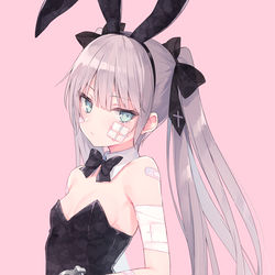 This is a pixiv picture whose title is バニーハツネちゃん.