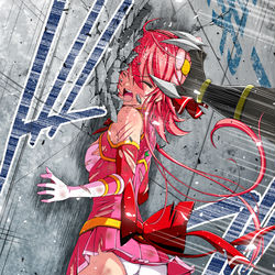 This is a pixiv picture whose title is クローバーローゼ頭叩き付け！！.