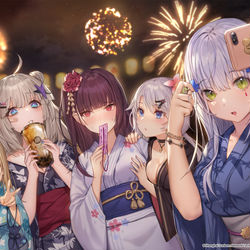 This is a pixiv picture whose title is GirlsFrontline CG.