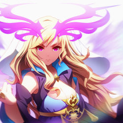 This is a pixiv picture whose title is ルシファー絶望の夜明け.