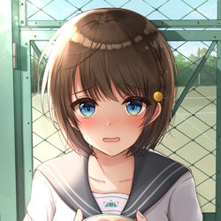 This is a pixiv picture whose title is 先輩…これ…っ///.