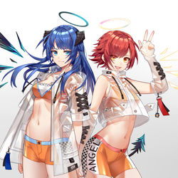 This is a pixiv picture whose title is 贴贴.