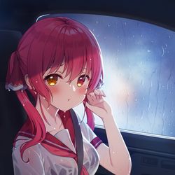 This is a pixiv picture whose title is 宝鐘マリン.