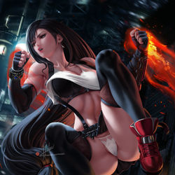 This is a pixiv picture whose title is Tifa.