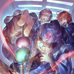 This is a pixiv picture whose title is 窮地のブレイクタイム.