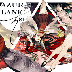 This is a pixiv picture whose title is 三周年快樂.