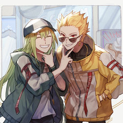 This is a pixiv picture whose title is ズッ友.