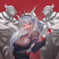 This is a pixiv picture whose title is ルシファー.