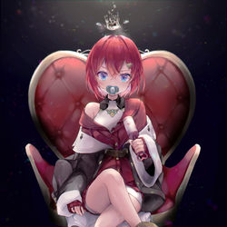 This is a pixiv picture whose title is 闇の授乳組織CEOのアンジュ.