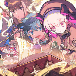 This is a pixiv picture whose title is 誰か/貴方/私たちの為の物語.