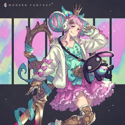 This is a pixiv picture whose title is ゆめかわ＋ファンタジー.