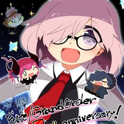 This is a pixiv picture whose title is FGO5周年！.
