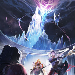 This is a pixiv picture whose title is 神を撃ち落とす日.