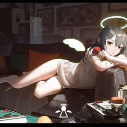 This is a pixiv picture whose title is 午后.