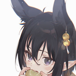 This is a pixiv picture whose title is はむ.