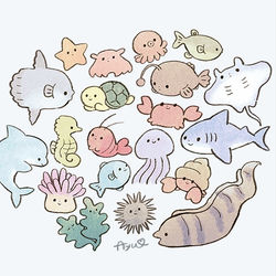 This is a pixiv picture whose title is IROIRO.