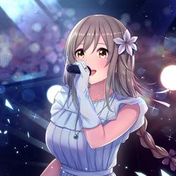 This is a pixiv picture whose title is 歌手になった千歌ちゃん.