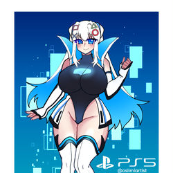 This is a pixiv picture whose title is PS5 Curruption2.