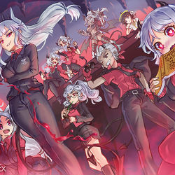This is a pixiv picture whose title is 地獄にようこそ.